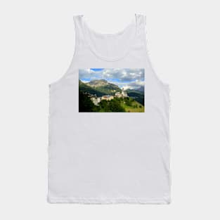 Clouds over Colle Santa Lucia Tank Top